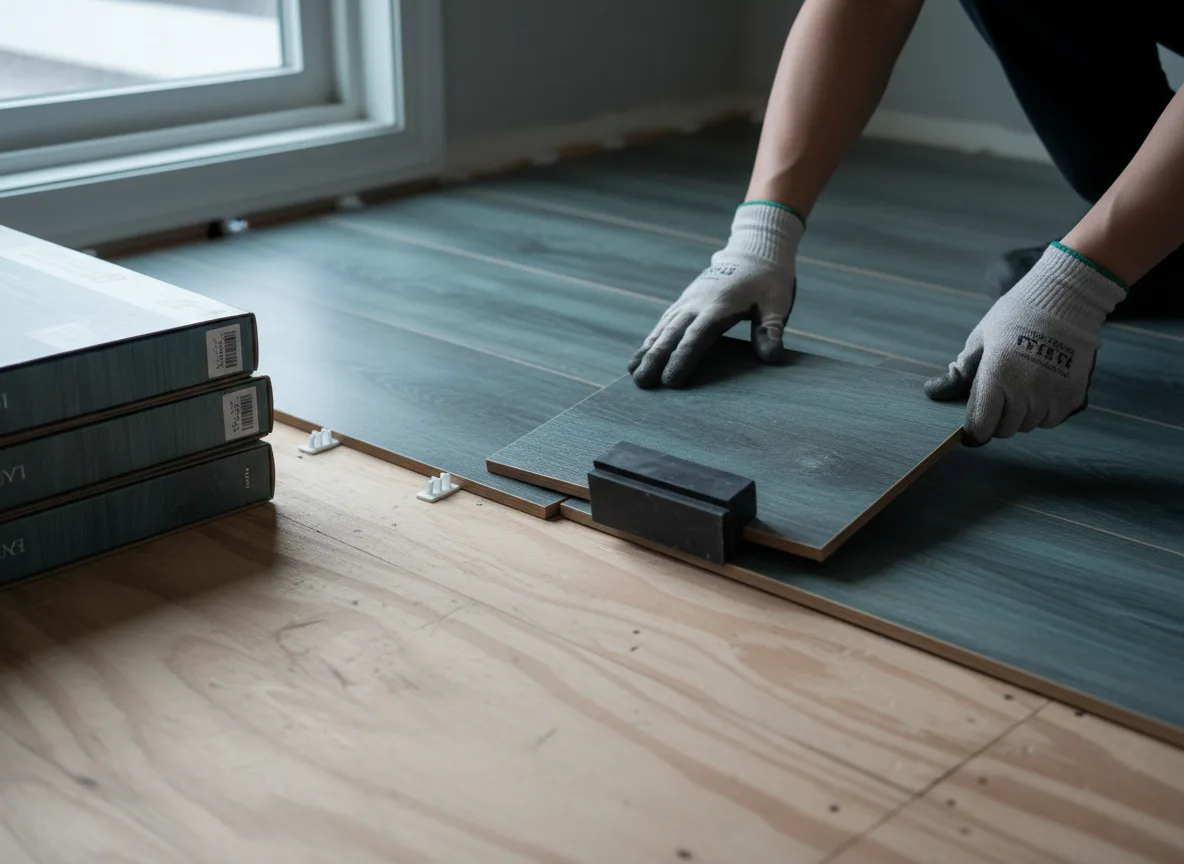 Luxury Vinyl Plank Installation company in Holyrood, KS